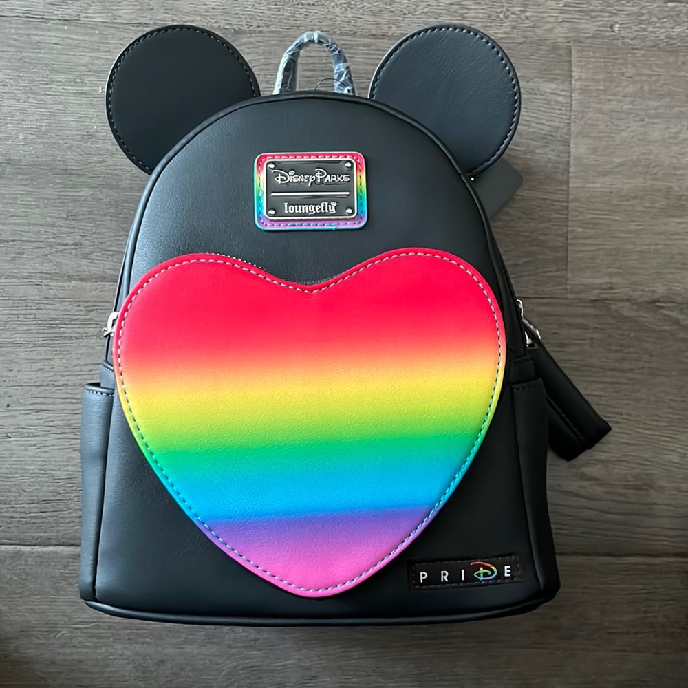🏳️‍🌈Disney Pride Collection Mickey Mouse Loungefly Mini Backpack 🏳️‍⚧️